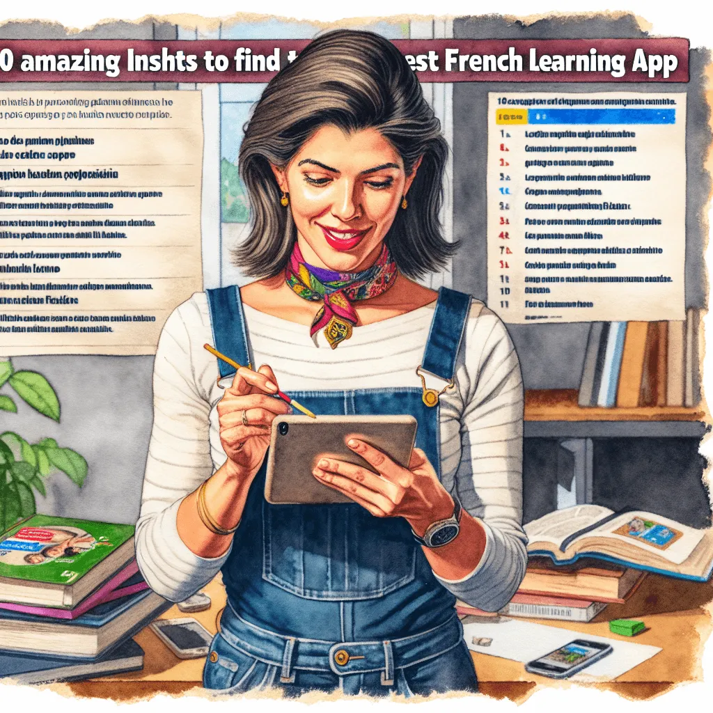 10 Amazing Insights to Find the Best French Learning App