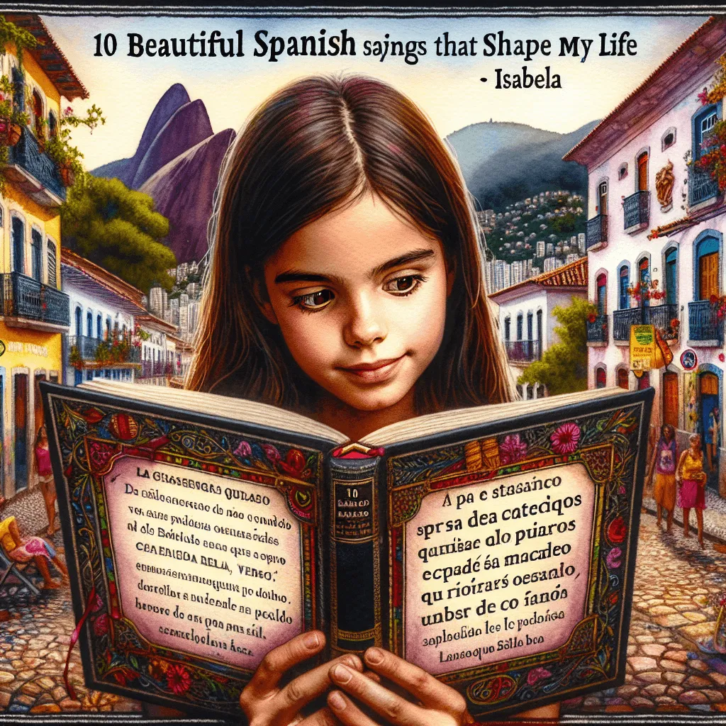 10 Beautiful Spanish Sayings That Shape My Life