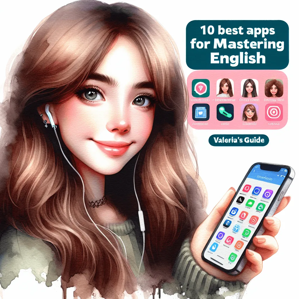 10 Best Apps for Mastering English  Valeria's Guide